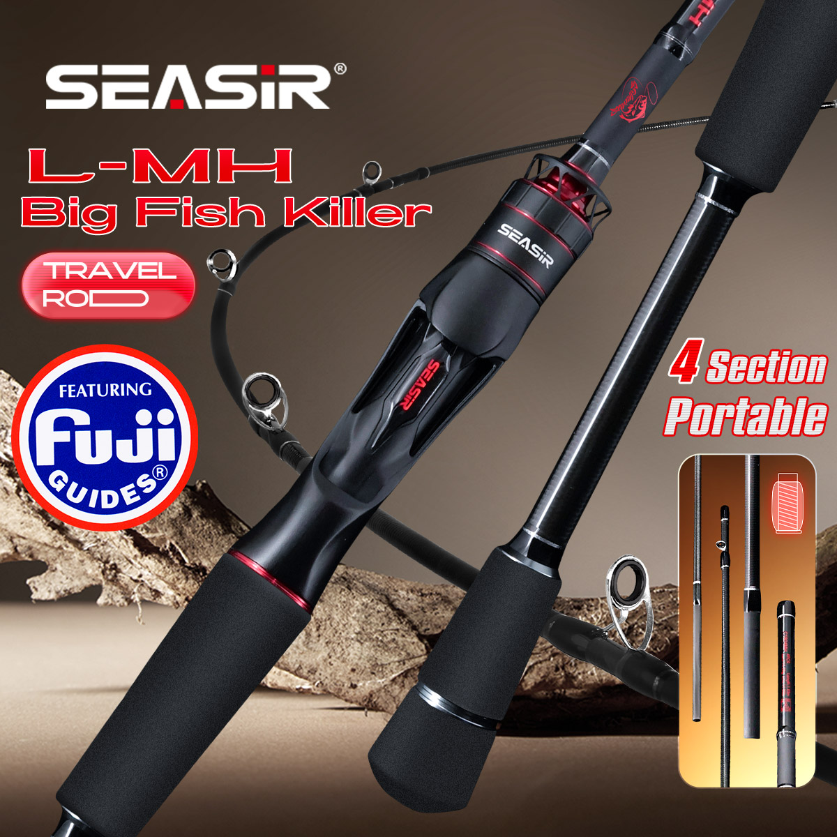 Fishing Rod Surf - Seasir salminus xf m/mh vara de