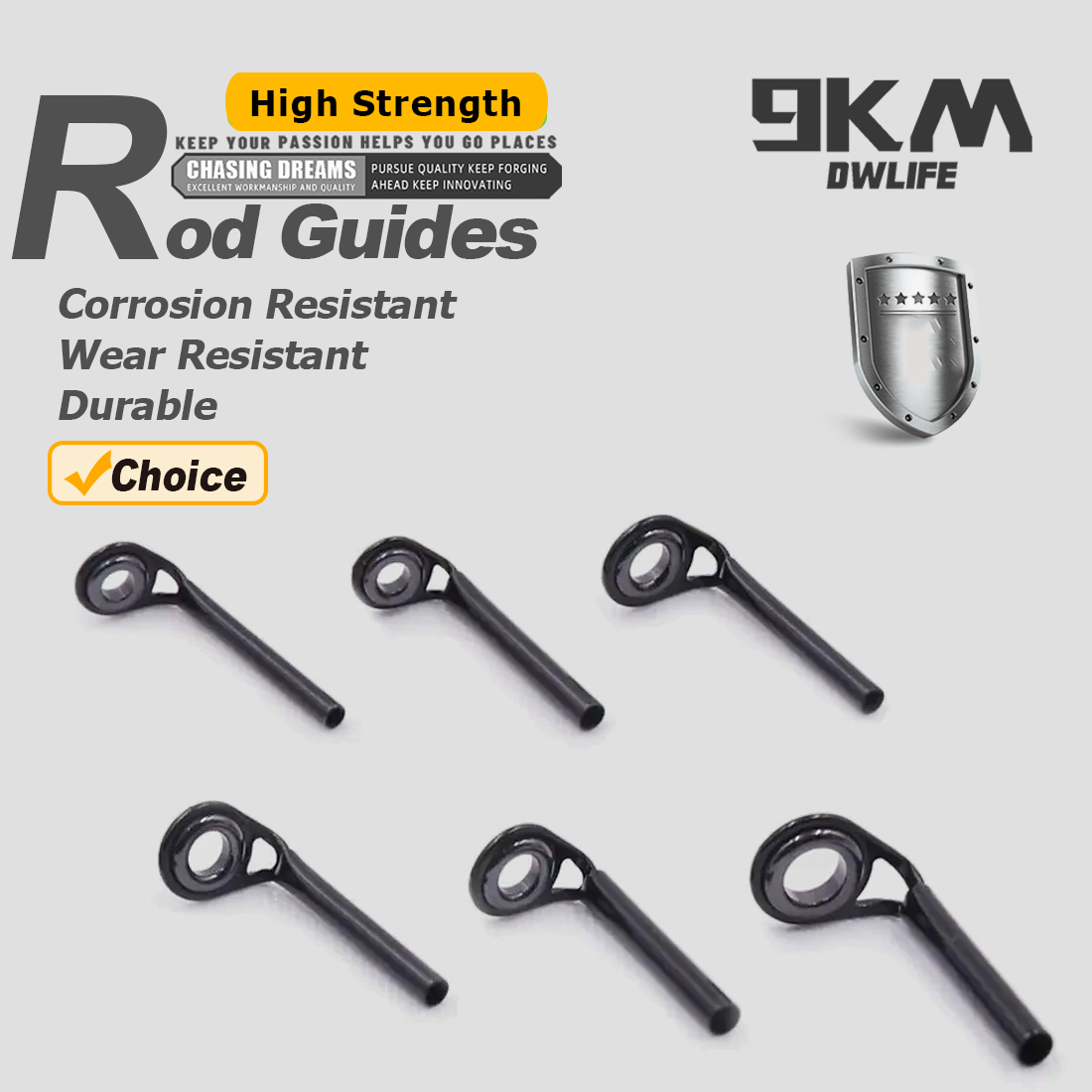 Fishing Rod Building Kit - Guias de vara de pesca 5