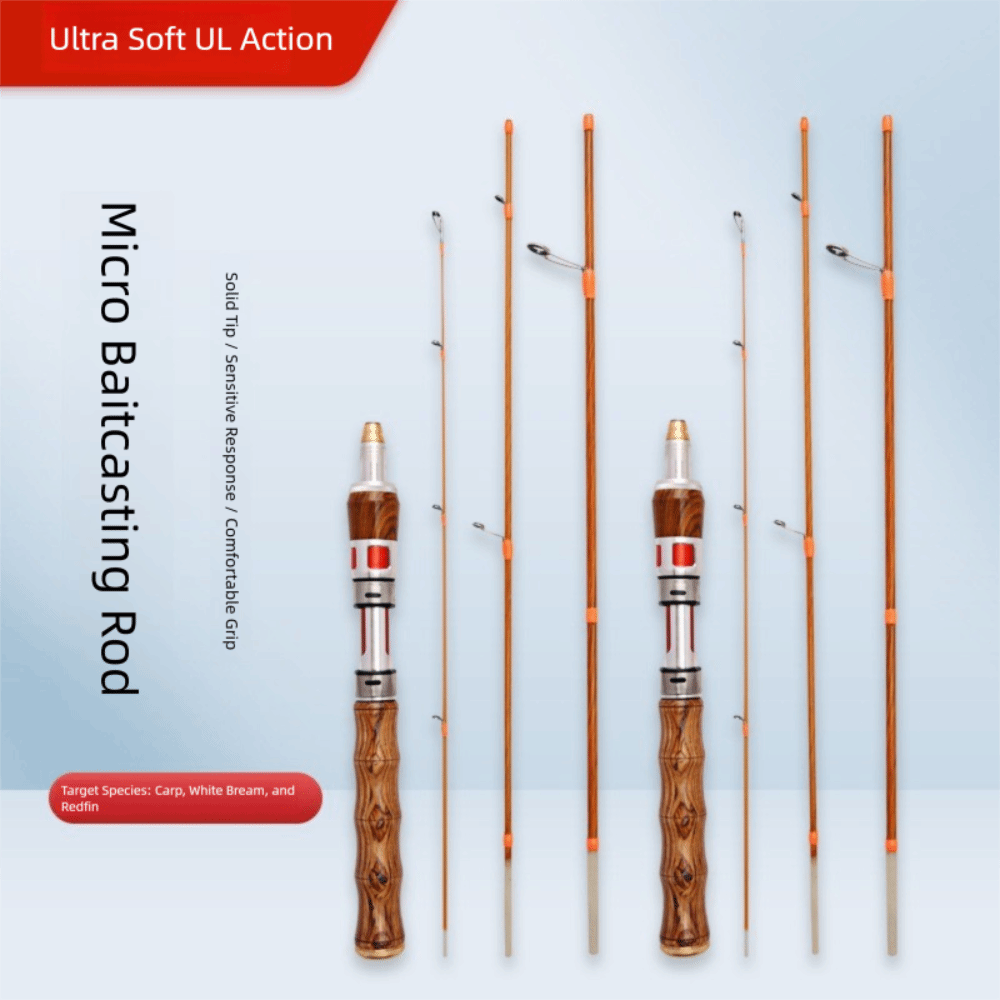 Fishing Rod Spinning - 2025 4 seções fiação vara de