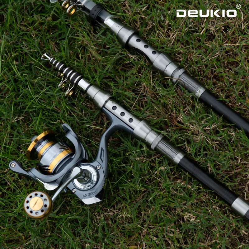 Fishing Rod Spinning - Deukio vara de pesca e carretel