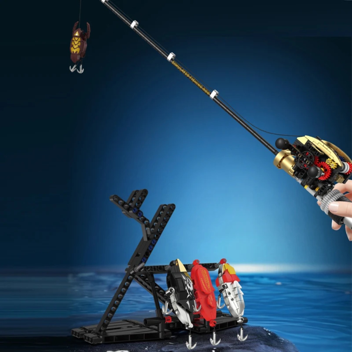 Conjunto de Montagem de Modelo - Fishing Rod Building Kit avaliação e preço