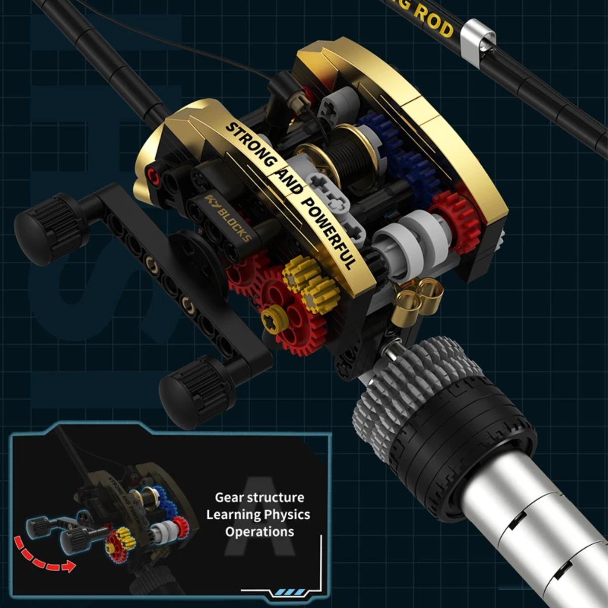 Conjunto de Montagem de Modelo - Fishing Rod Building Kit avaliação e preço