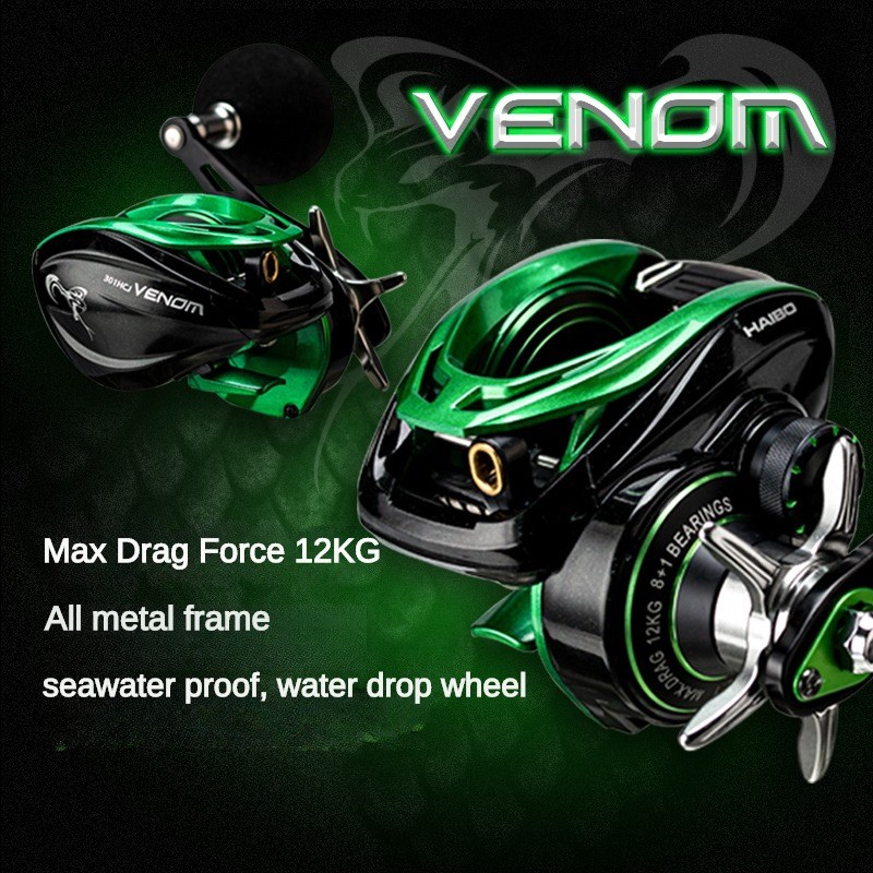 HAIBO-Anti-Saltwater Fishing R - Kastking Reel Zephyr avaliação e preço