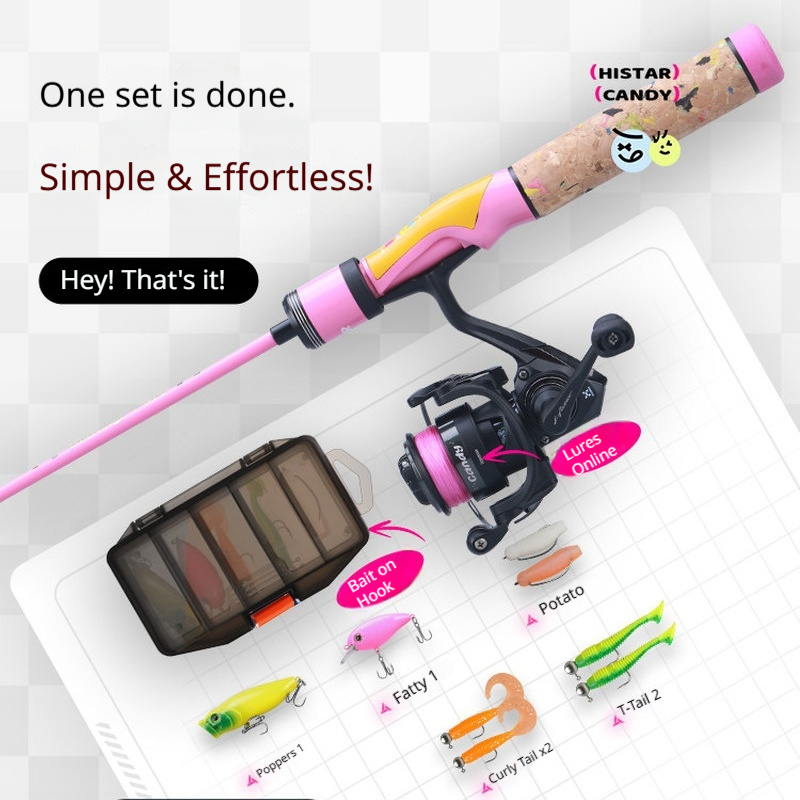 HASIDA - Conjunto Completo de  - Fishing Rod Spinning avaliação e preço