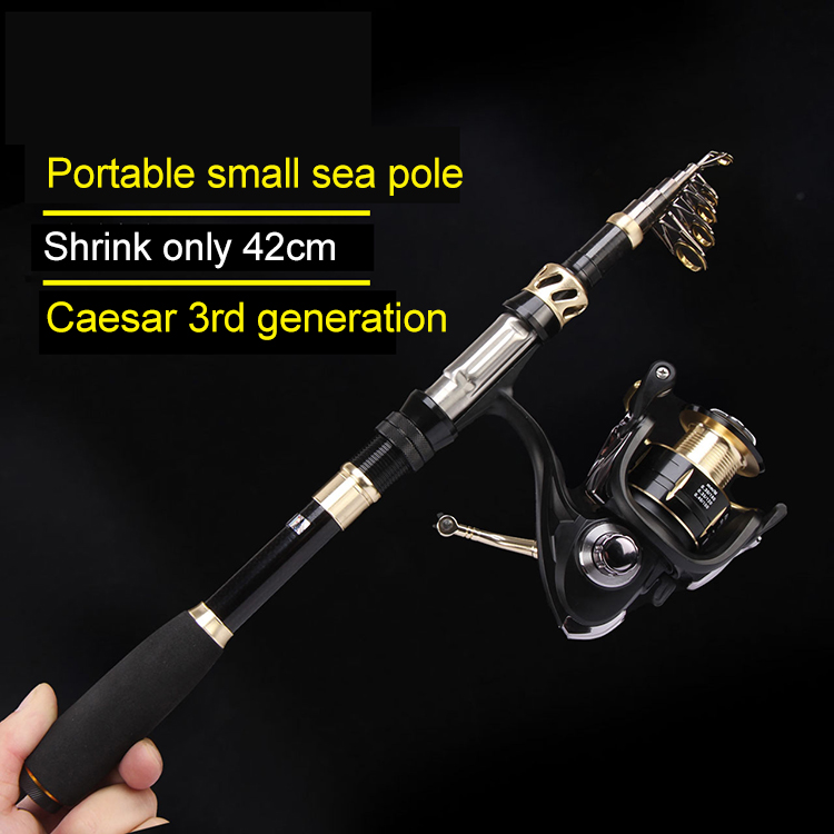Vara de Pesca Ultra Leve para  - Fishing Rod Telescopic avaliação e preço
