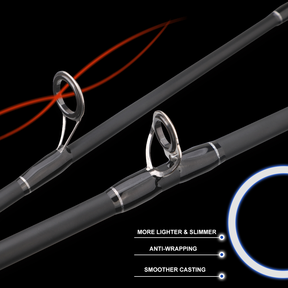 Vara de Pesca ROLLFISH em Fibr - Fishing Rod Carbon Fiber avaliação e preço